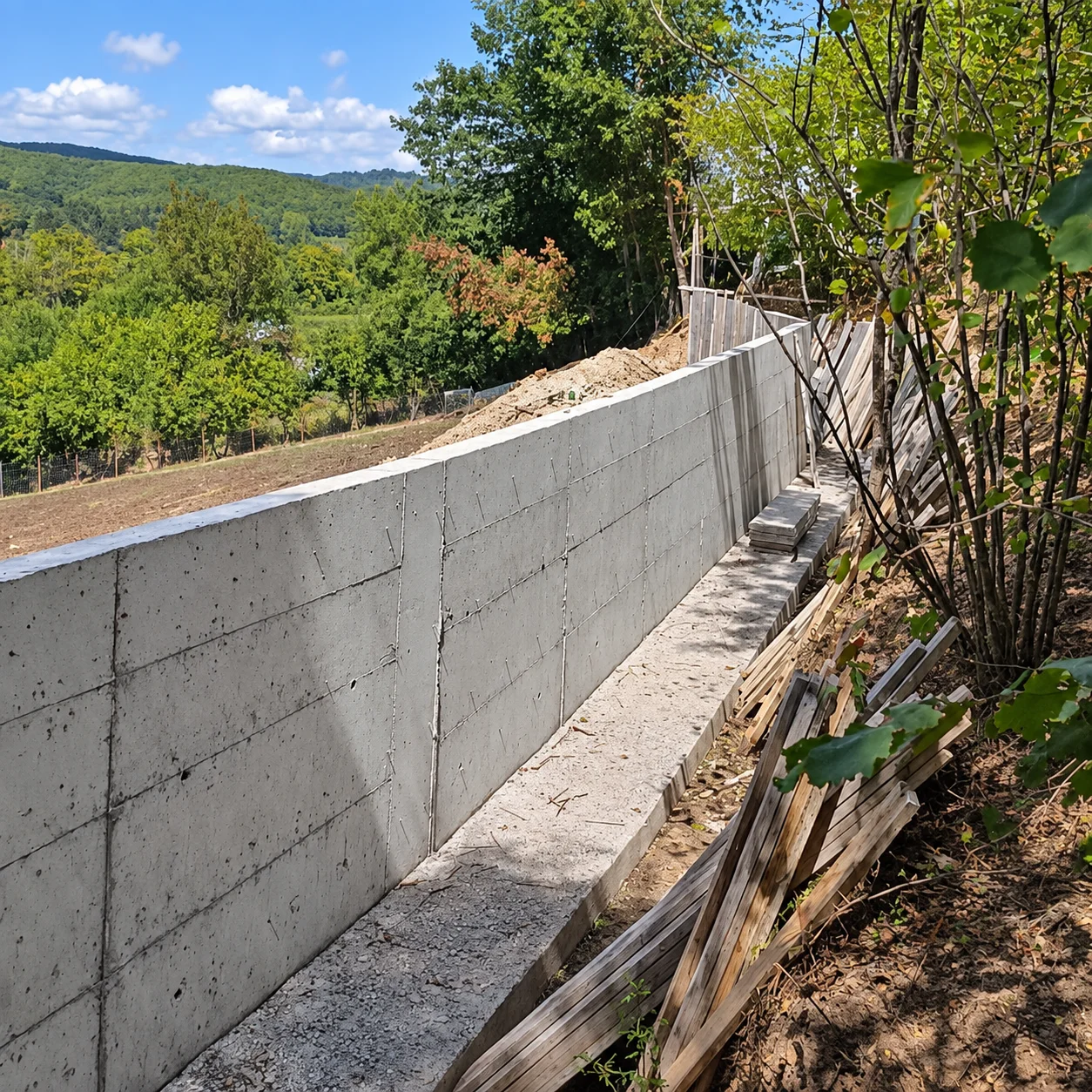 Beton istinat duvarı