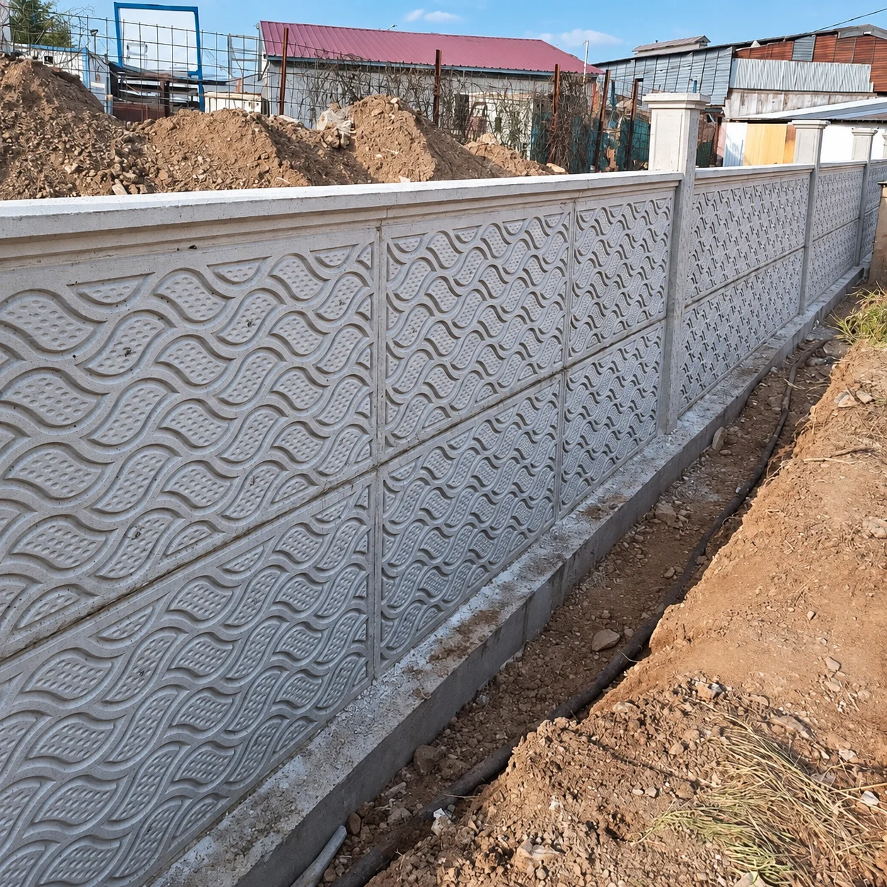 Desenli beton panel · 01